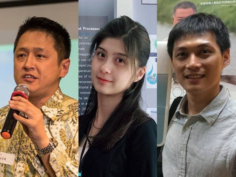 台灣民眾黨公布首波區域立委名單,台北市派出新住民二代何景榮(左)、前北市府社會局機要秘書蔡宜芳(中),新北板橋推網路名人「Z9」。(左圖取自facebook.com/kimyung.keng、中圖取自facebook.com/Tsai.Yi.Fang.Amy、右圖取自facebook.com/zzzzzzzzz9)