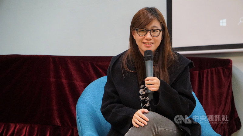以紀錄片「我們的青春,在台灣」獲得金馬獎的導演傅榆(圖)29日在大洛杉磯台灣會館出席映後座談,分享對2014年太陽花學運的反思。中央社記者林宏翰洛杉磯攝 108年9月30日