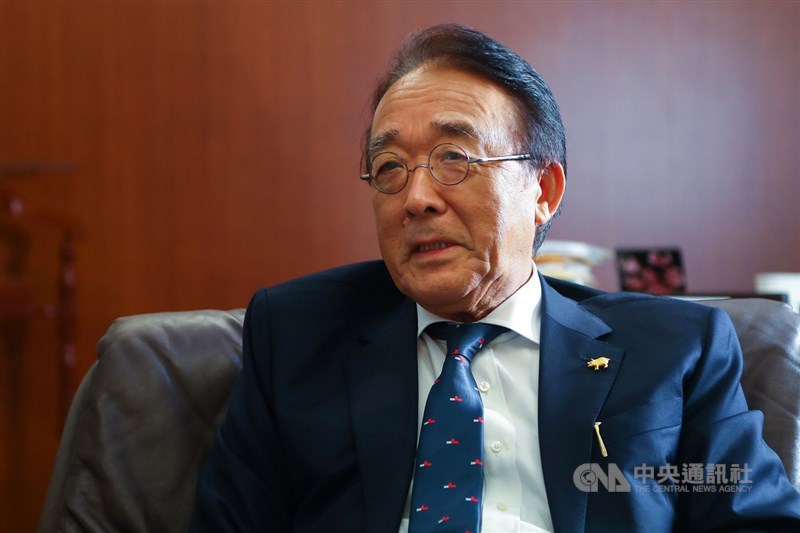即將離任的日本駐台代表沼田幹夫接受中央社專訪表示,他曾去過中國、美國,也曾派駐緬甸,沒有一個地方像台灣一樣,讓他感到如此舒適,「台灣是我第2個故鄉」。中央社記者王騰毅攝 108年10月6日
