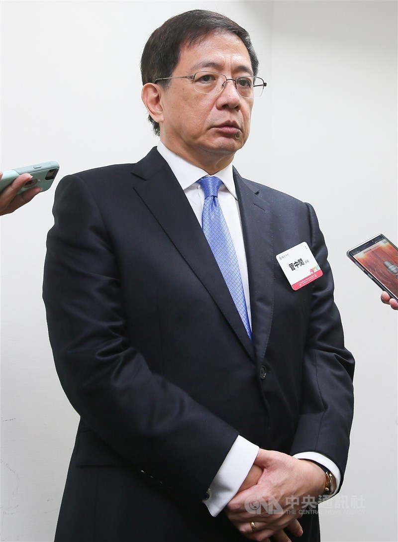 香港校園連日發生嚴重警民衝突，台灣大學校長管中閔（圖）15日表示，台大規定是除非校長同意，軍警不能進入校園。中央社記者謝佳璋攝　108年11月15日