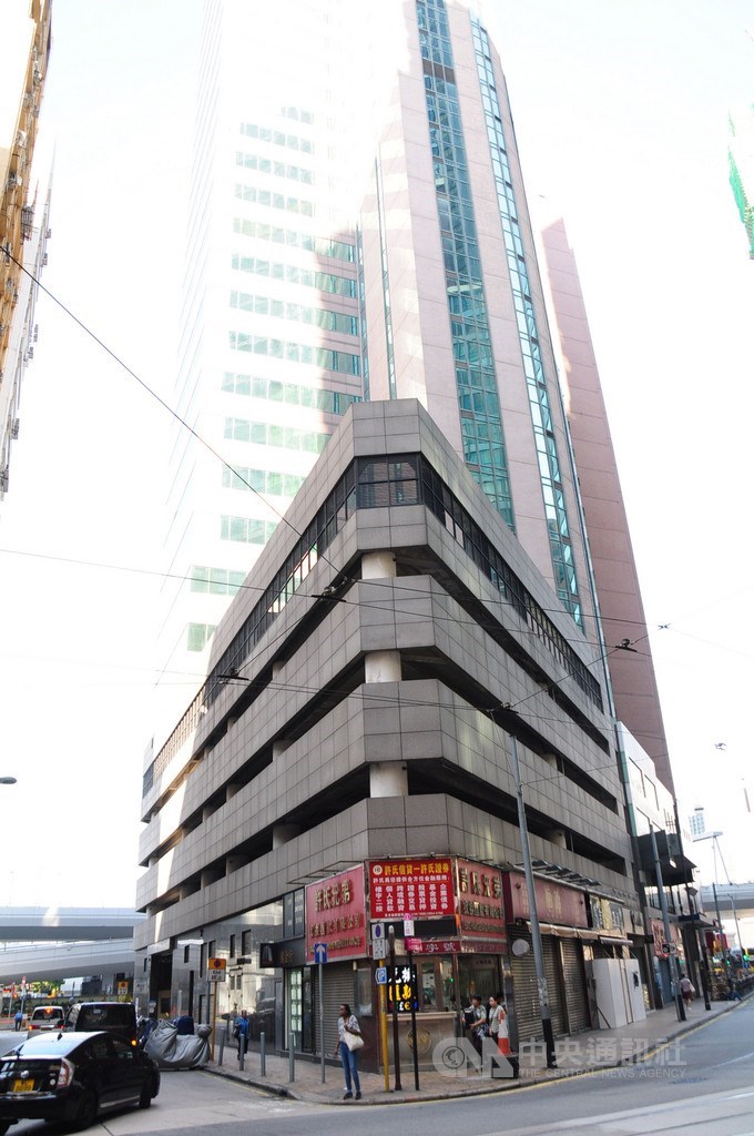 自稱中國間諜的男子王立強日前指控香港中國創新投資公司主席向心吸納他作間諜。圖為中國創新投資位於香港的大樓。中央社記者沈朋達香港攝 108年11月26日