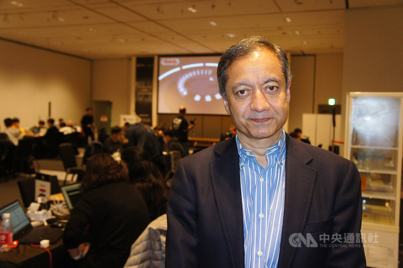 國際資安大廠趨勢科技財務長暨人資長奈吉(Mahendra Negi)受訪指出,儘管世界各地都對資安人才都有需求,但學校相關教育不足,導致全球的資安人才面臨缺口。中央社記者吳家豪攝 108年12月1日