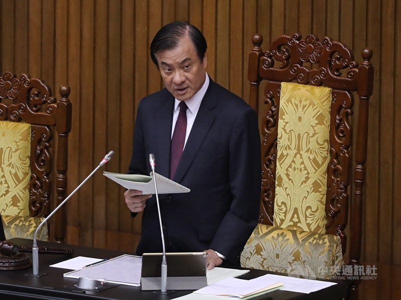 立法院長蘇嘉全27日召集朝野協商反滲透法草案,協商進行超過3小時仍無共識,條文都遭保留,蘇嘉全說,30日再繼續協商。(中央社檔案照片)