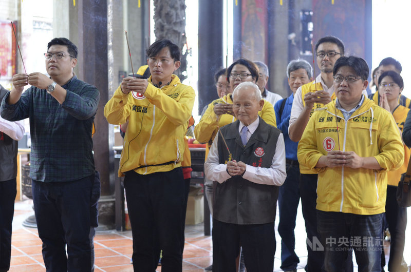 時代力量嘉義拜票黃國昌推薦邱顯智 地方 中央社cna