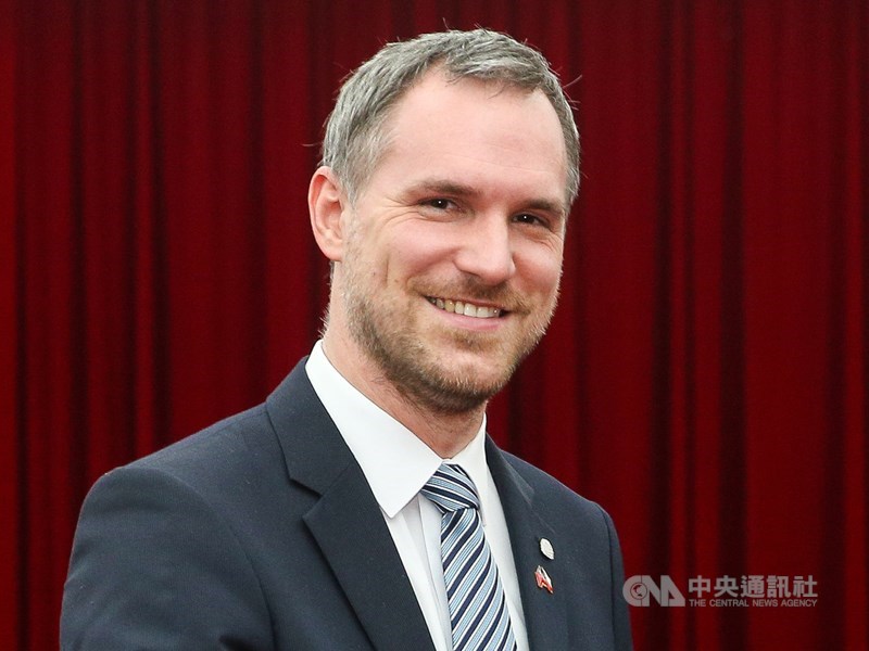 捷克首都布拉格市長賀瑞普(圖)12日在與台北簽署締結姊妹市協議前夕時說,中國是個「不可靠的夥伴」。(中央社檔案照片)