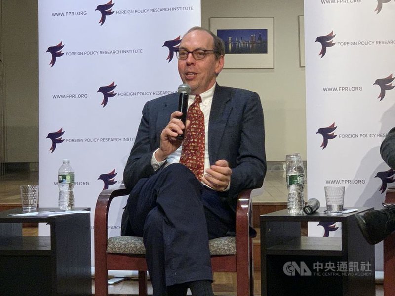 費城智庫外交政策研究所亞洲計畫主任戴傑16日說,總統蔡英文連任後,中國可能持續對台施壓,但各種手段都會帶來北京不樂見的後果。中央社記者尹俊傑紐約攝 109年1月17日