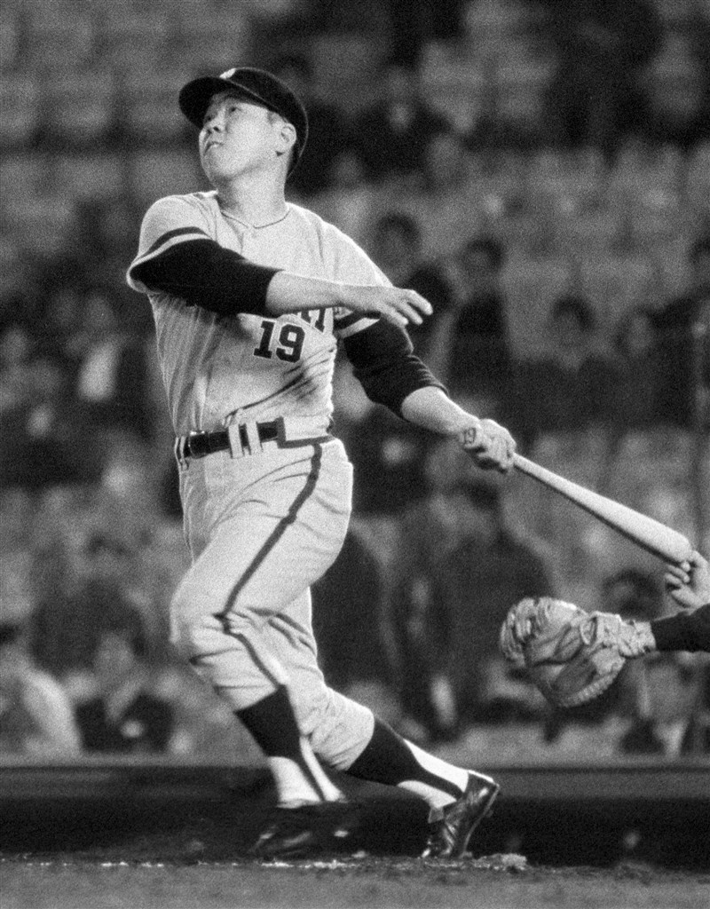 野村克也生涯26年出賽3017場、1萬1970打席、1萬472打數,都是日本職棒之最。(檔案照片/共同社提供)