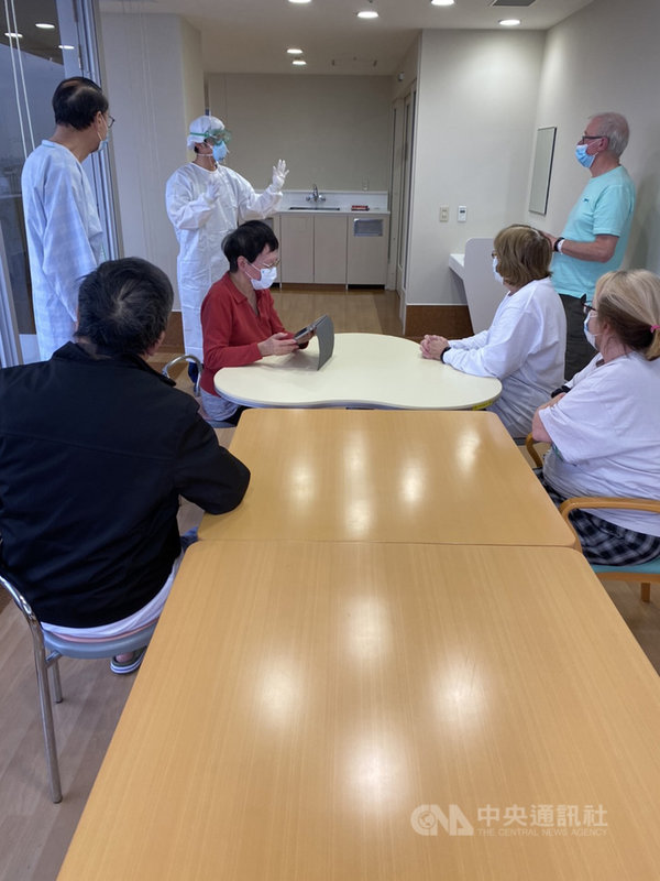 鑽石公主號遊輪上確診感染武漢肺炎、在日本住院治療的兩名台灣乘客26日出院。圖為其中一名台灣乘客在東京接受治療的醫院。(讀者提供)中央社台北傳真 109年2月26日