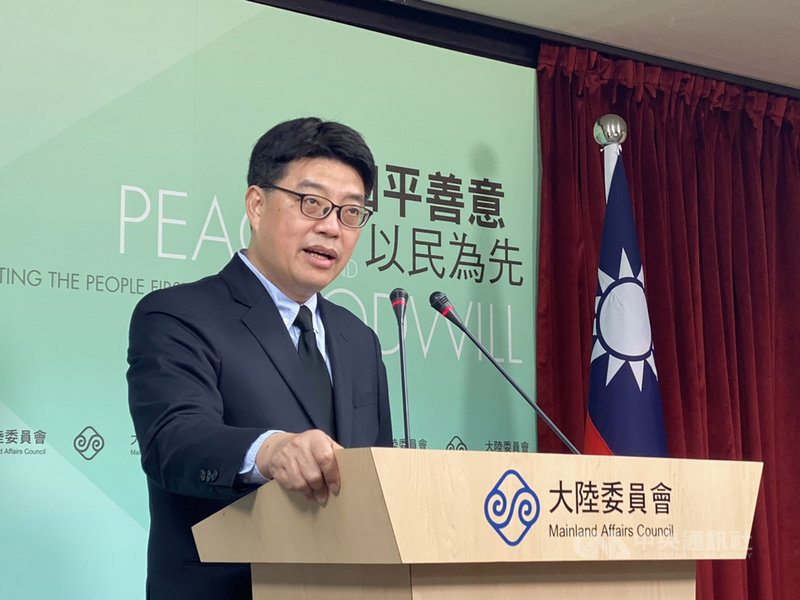 中國國台辦19日要求政府重視因疫情未能返台就學的陸生權益。陸委會發言人邱垂正表示,主管機關早已為陸生制定安心就學措施,國台辦「恐怕不太了解」。中央社記者賴言曦攝 109年3月19日