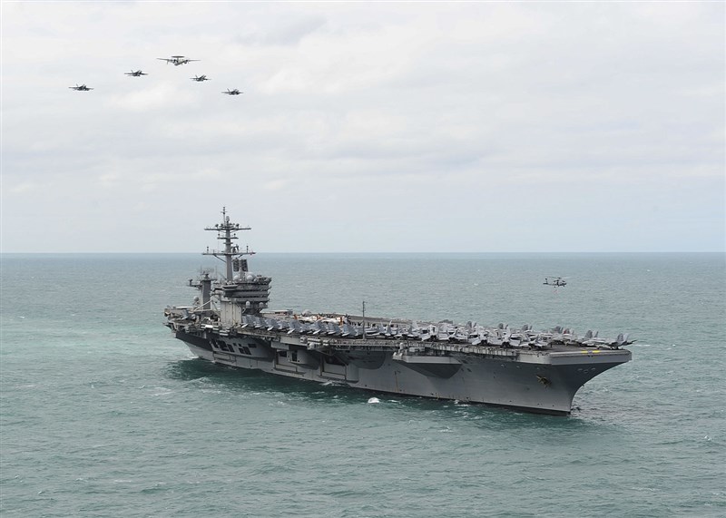 美國海軍部代理部長莫德里解除航空母艦羅斯福號(圖)的艦長克勞齊職務並揶揄他,遭外界抨擊後辭職以平眾怒。(圖取自維基共享資源,版權屬公眾領域)