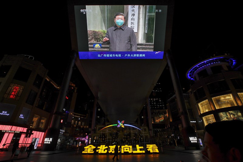 中國國家主席習近平是在官員得知疫情嚴重性的第7天,即是1月20日向大眾發出警告,根據美聯社獲得的消息顯示,那時國內已有超過3000人染疫。(美聯社)