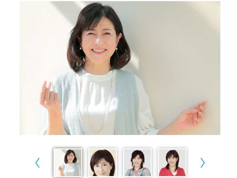 日本女星岡江久美子23日清晨因武漢肺炎病逝,享壽63歲。(圖取自岡江久美子所屬經紀公司網頁staff-up.net)