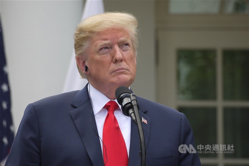密蘇里州控告中國在疫情遏止行動不足,美國總統川普(圖)表示,他相信這不會是最後一樁對中國的提告。(中央社檔案照片)
