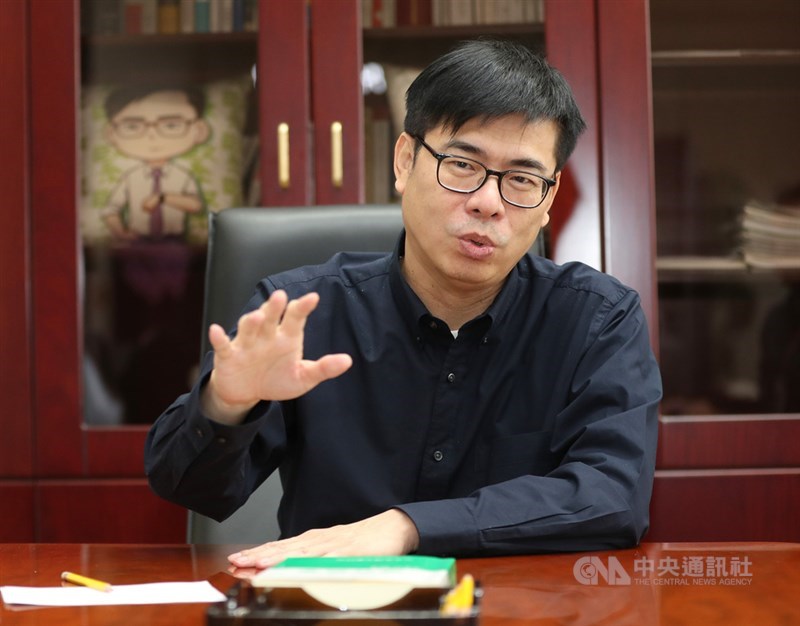 政院幕僚18日表示,行政院副院長陳其邁(圖)、秘書長李孟諺、副秘書長何佩珊,以及故宮博物院院長吳密察留任。(中央社檔案照片)