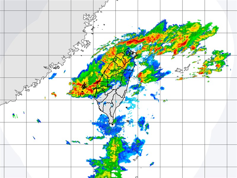 梅雨鋒面將滯留台灣6天 各地防豪雨 生活 重點新聞 中央社 Cna