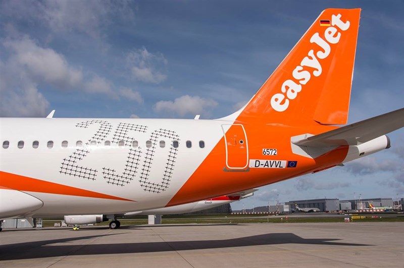 英國廉航易捷航空公司19日披露公司內部遭受網路攻擊,消息人士表示,網攻事件似乎出自中國駭客手筆。(圖取自facebook.com/easyJet)