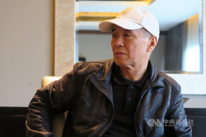 侯孝賢2015年在中國上海出席電影「刺客聶隱娘」記者會。（中央社檔案照片）