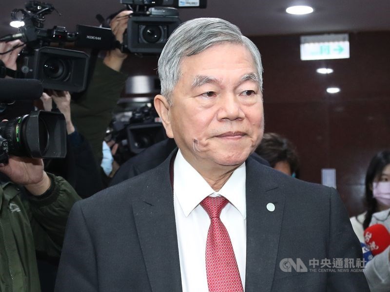 行政院發言人丁怡銘上午舉行記者會,宣布經濟部長沈榮津(圖)接行政院副院長。(中央社檔案照片)