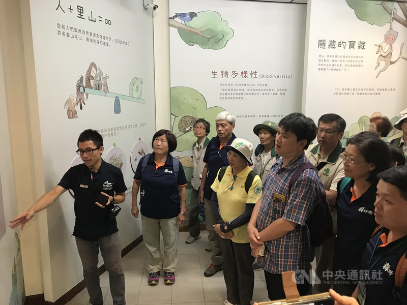 苗栗縣三義鄉「火炎山生態教育館」通過環保署認證,成為縣內第11處環境教育設施場所,提供民眾瞭解火炎山自然保留區內崩塌斷崖地理景觀、原生植物林與在地生物生態環境。(新竹林管處提供)中央社記者管瑞平傳真 109年6月29日