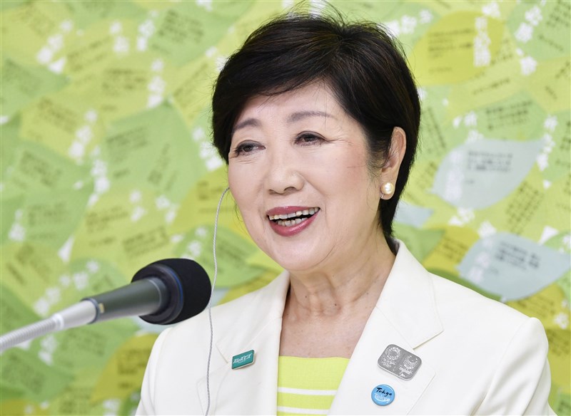 小池宣布連任東京都知事誓言加強抗疫 國際 重點新聞 中央社cna