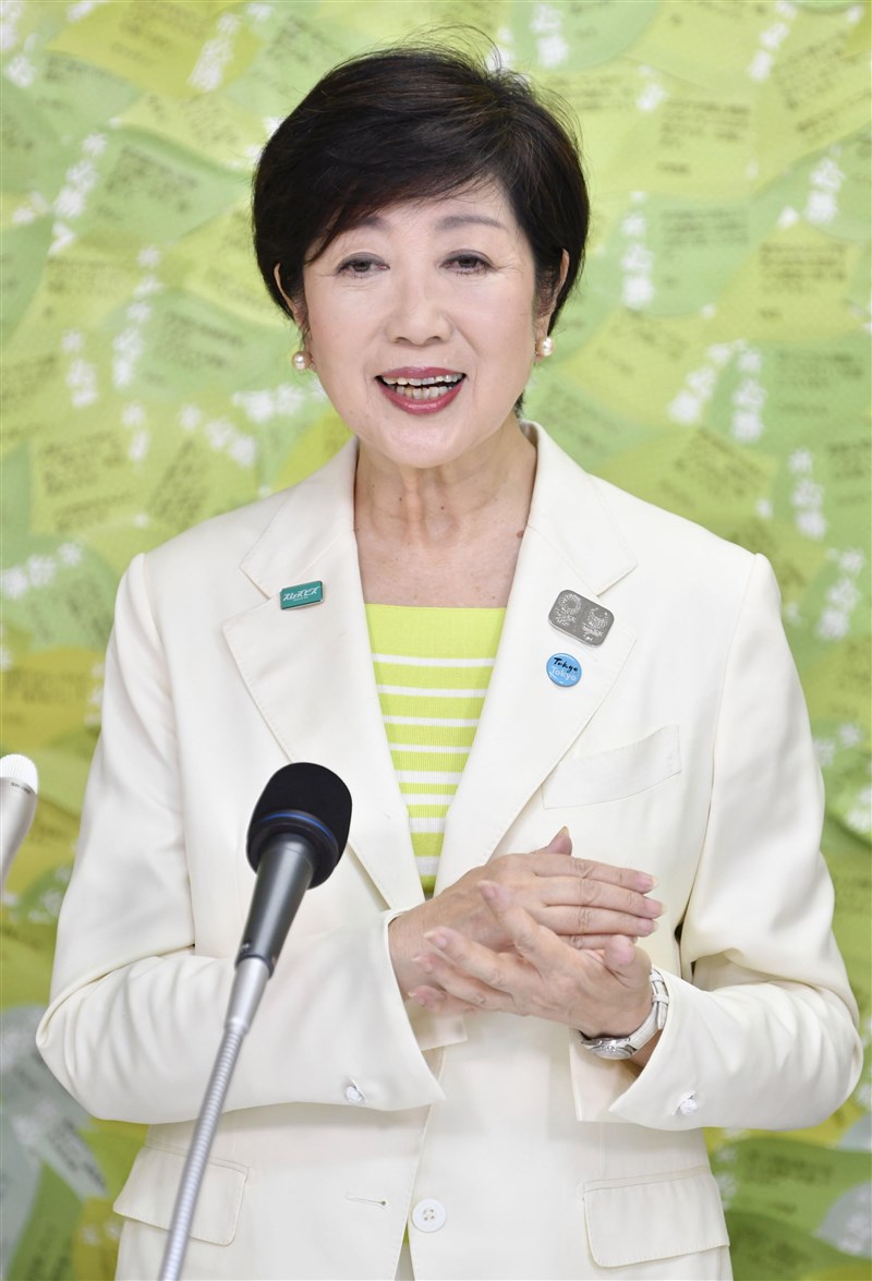 小池百合子連任東京都知事當務之急是防疫 國際 重點新聞 中央社cna