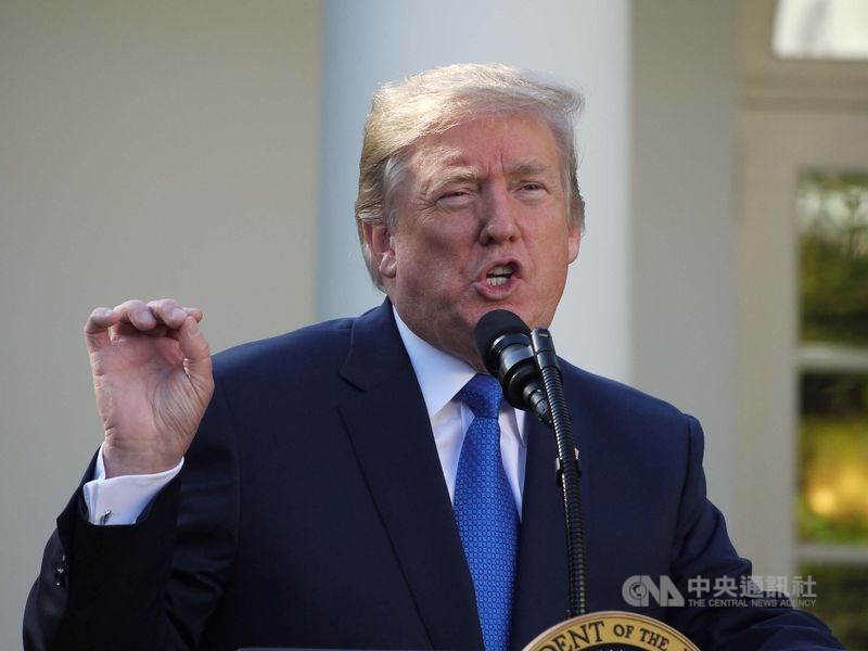 美國已正式通知聯合國,將退出世界衛生組織(WHO),並於2021年7月6日生效。圖為美國總統川普。(中央社檔案照片)