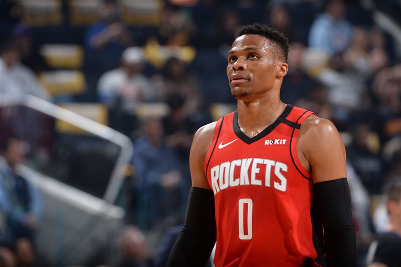 美國職籃NBA球星衛斯布魯克13日聲明表示,他已驗出2019冠狀病毒疾病陽性反應,狀況良好,已在隔離中。(圖取自facebook.com/russellwestbrook)