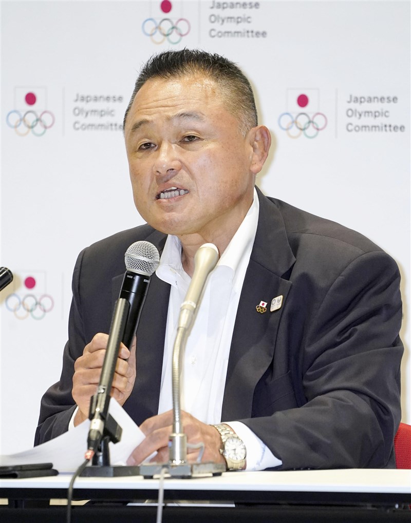 日本奧林匹克委員會會長山下泰裕14日表示,延後舉辦的東京奧運很可能會縮小賽事規模。(共同社提供)