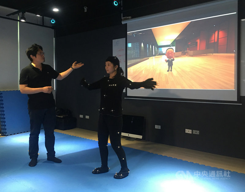 經濟部工業局率先全台打造5G數位科技實證場域,14日廠商現場展示相關應用。中央社記者楊舒晴攝 109年7月14日
