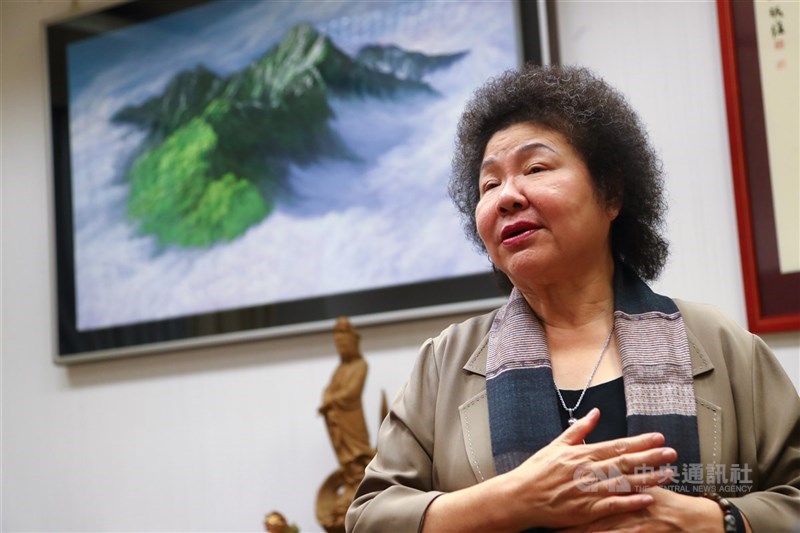 立法院院會17日進行監察院人事同意權投票,包括監察院長被提名人陳菊(圖)等27位監委人事全數過關。(中央社檔案照片)