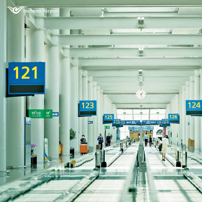 韓國政府宣布，明年1月2日起中國旅客搭機前、入境後都必須採檢。圖為仁川國際機場。（圖取自facebook.com/incheonairport）