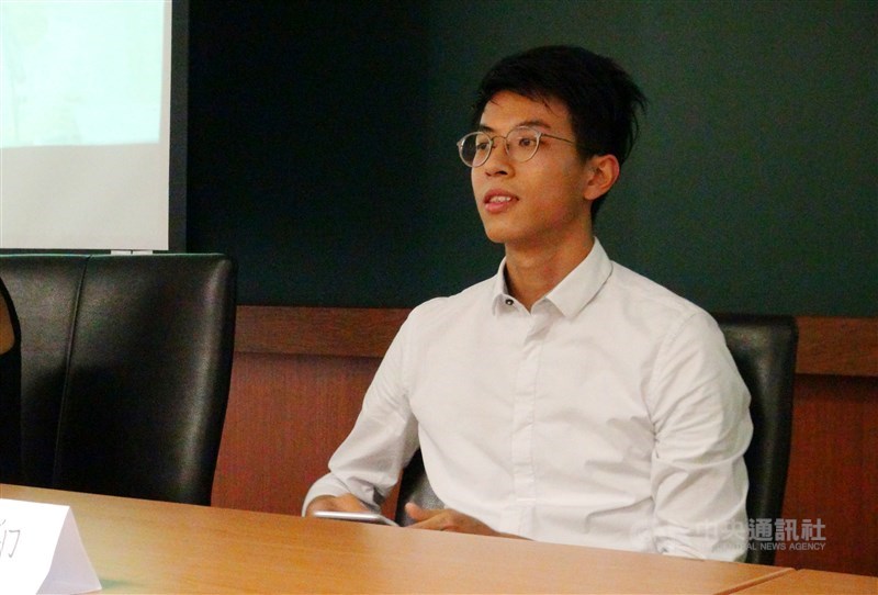 港媒報導,香港警方以涉嫌「煽動分裂國家」正式通緝黃台仰。(中央社檔案照片)
