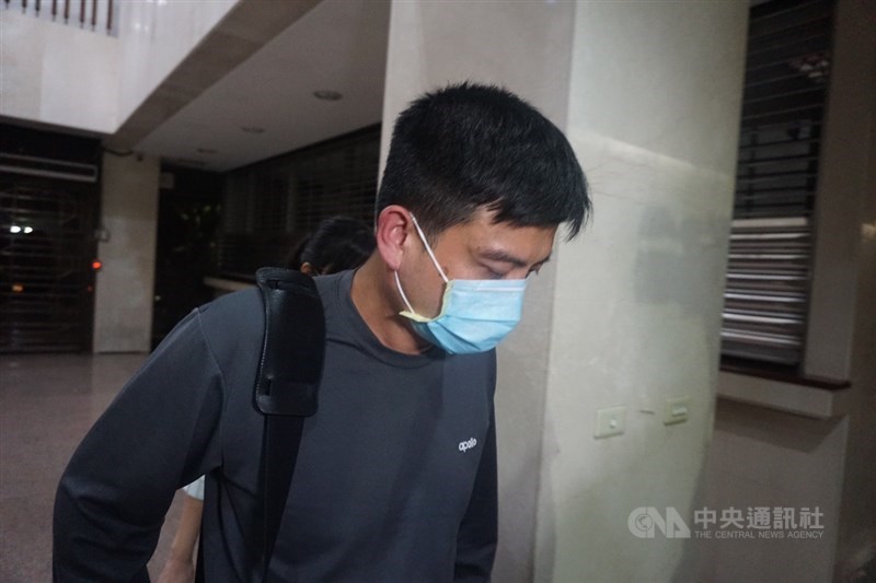 台北市後備指揮部李姓中校涉嫌竊取口罩,遭到羈押。中央社記者林長順攝 109年8月11日