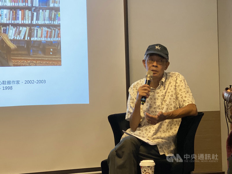 銅鑼灣書店店主林榮基(圖)4日出席「出版自由國際論壇2020」時透露,港青乘船偷渡來台不是近期才開始,2020年初已有傳聞,但多少人成功並不知道。中央社記者賴言曦攝 109年9月4日