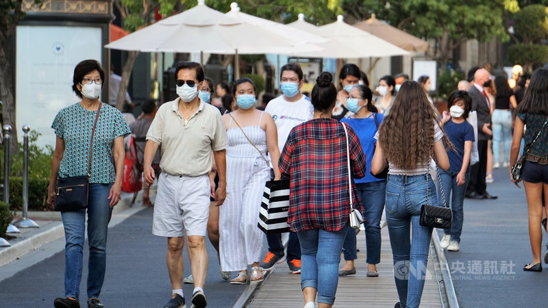 洛杉磯45度熱浪來襲官員 避暑莫忘防疫 國際 中央社cna