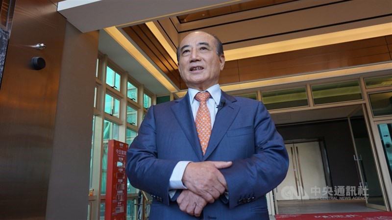 國民黨8日表示,國民黨主席江啟臣決定派團出席「海峽論壇」,由前立法院長王金平(圖)擔任團長。(中央社檔案照片)