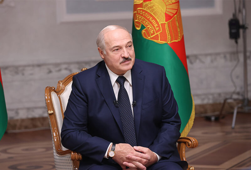 白俄羅斯總統魯卡申柯。（圖取自白俄羅斯總統府網頁president.gov.by）