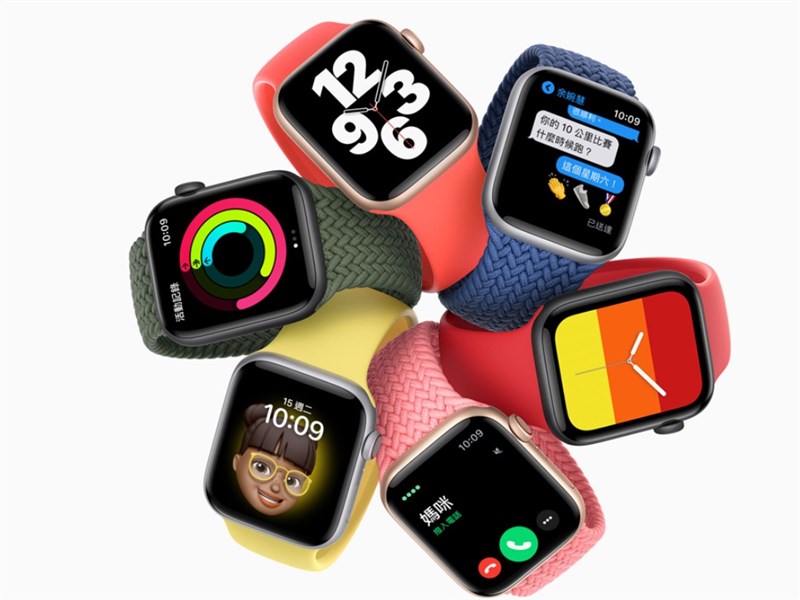 中華電信將22日起於全台指定服務據點及中華電信網路門市開賣Apple Watch Series 6及Apple Watch SE。(圖取自蘋果公司網頁apple.com)