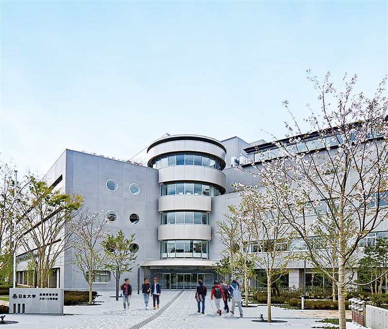 日本私立綜合大學日本大學爆出武漢肺炎群聚感染,共62人確診。(圖取自日本大學網頁www.nihon-u.ac.jp)