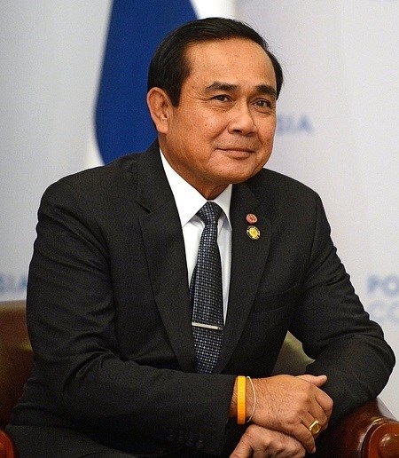 泰國從7月開始掀起一波又一波的反政府示威浪潮,抗議人士要求修憲、帕拉育(圖)下台以及王室改革。(圖取自維基共享資源網頁;作者Kremlin.ru,CC BY 4.0)
