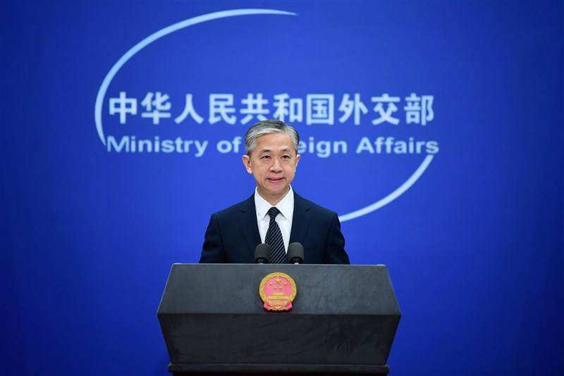 中國外交部發言人汪文斌(圖)表示,中方注意到拜登「已經宣布成功當選,並理解大選的結果會按照美國的法律和程序作出確定」。(中新社)