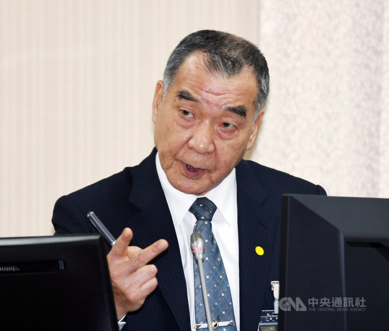 國安局長邱國正(圖)9日到立法院備詢時表示,美國總統大選後,雖狀況比平常嚴峻,但身為國安單位不能跟著喊危險,要注意的是對岸有沒有異常動作。中央社記者施宗暉攝 109年11月9日