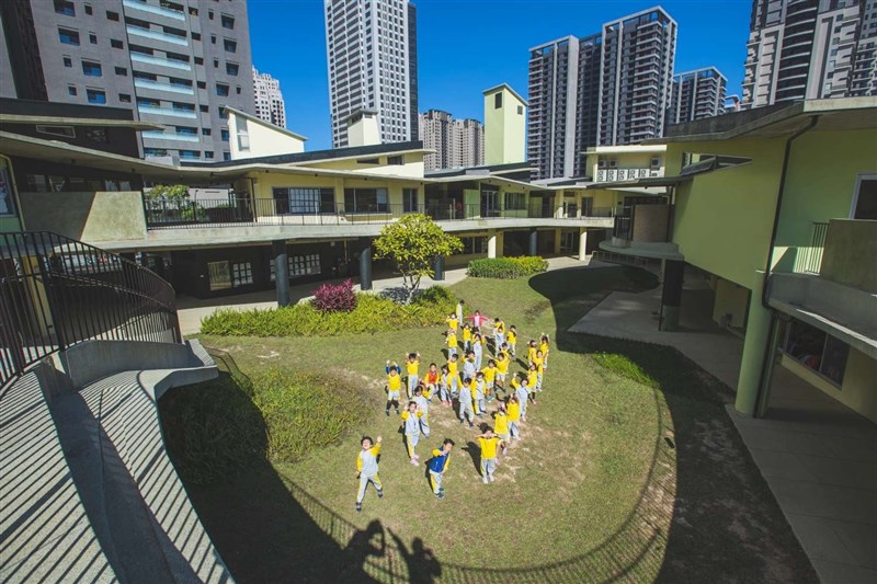 校園如遊戲場新竹市關埔國小獲台灣建築獎首獎 影 文化 中央社cna