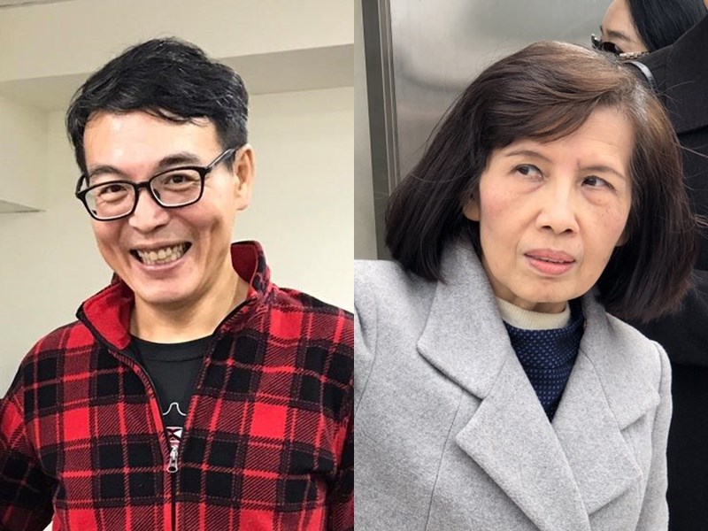 大同公司13日董事會通過,由思源資訊公司董事長湯政仁(左)接任總經理,原總經理林郭文艷(右)則專任董事。(左圖取自facebook.com/chengjen.tang,右圖為中央社檔案照片)