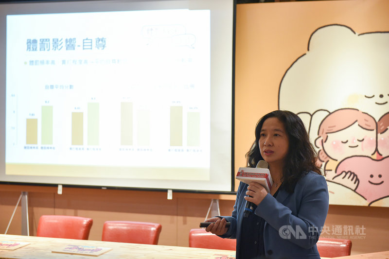 兒福聯盟16日公布,對18歲以上成人進行體罰經驗與認知調查,結果逾9成的人有被體罰過,仍有6成的人不贊成零體罰。(兒盟提供)中央社記者楊淑閔傳真 109年11月16日