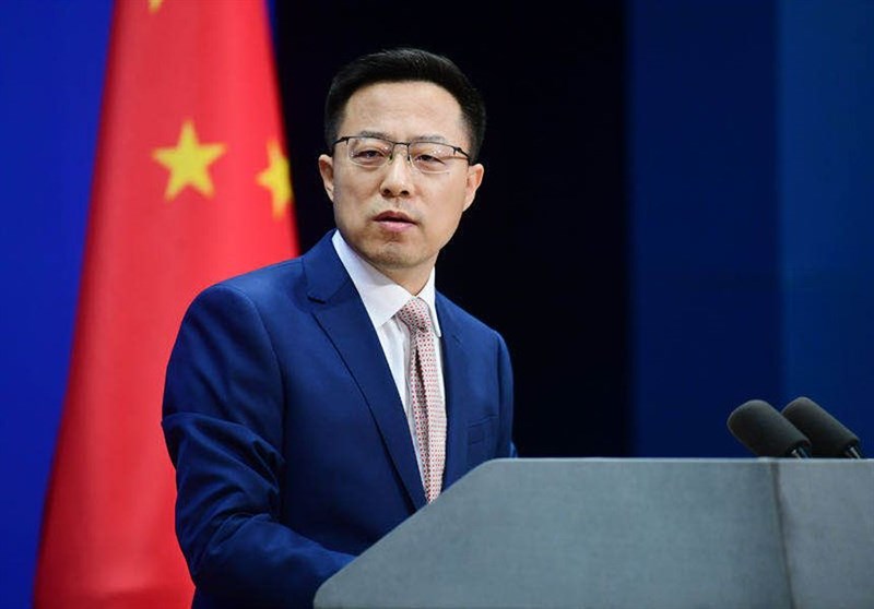 針對五眼聯盟發表聲明,對中國取消香港立法會議員資格表達嚴重關切,中國外交部發言人趙立堅19日說,中國人「從來不惹事,也從來不怕事」,只要敢損害中國的主權安全,「小心眼睛被戳瞎」。(圖取自twitter.com/MFA_China)