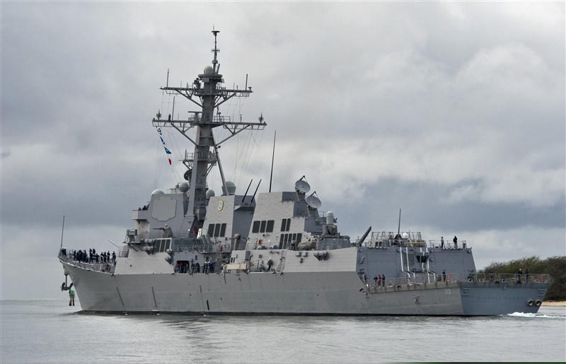 CNN報導,導向飛彈驅逐艦「麥可墨菲號」(圖)發生大規模群聚感染武漢肺炎,300多人中高達近1/4染疫。(圖取自維基共享資源,版權屬公有領域)