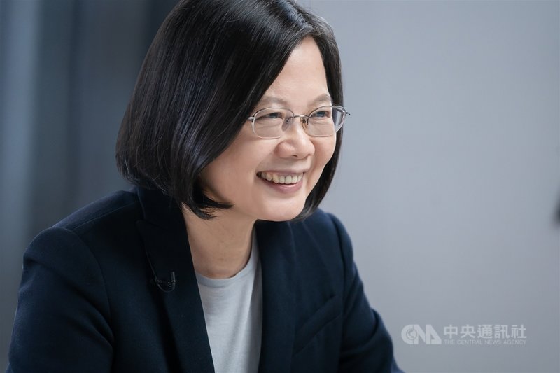 總統蔡英文10日於華府智庫「哈德遜研究所」線上年終慶祝活動發表專題演說,重申續為台灣的自由民主努力。(總統府提供)中央社記者葉素萍傳真 109年12月10日