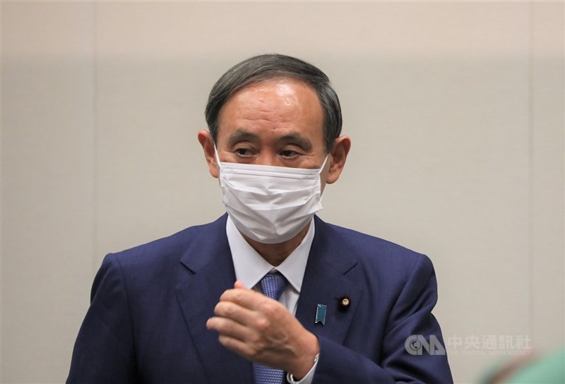 日本首相菅義偉3日談到中國有意加入跨太平洋夥伴全面進步協定(CPTPP)時說,「CPTPP的規範是非常高標準的,在目前的體制下我認為有困難」。(中央社檔案照片)