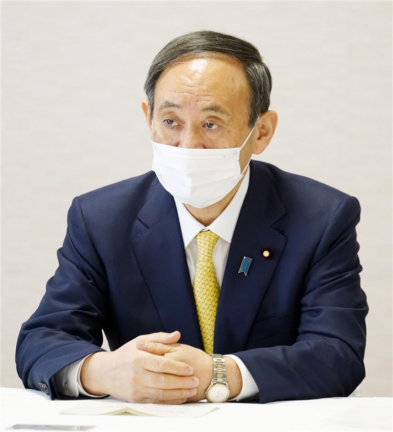 日本首相菅義偉2日在COVAX疫苗高峰會宣布，將追加捐出8億美元（約新台幣223億7000萬元）給COVAX。且日媒報導，日本將提供疫苗給台灣。（共同社）